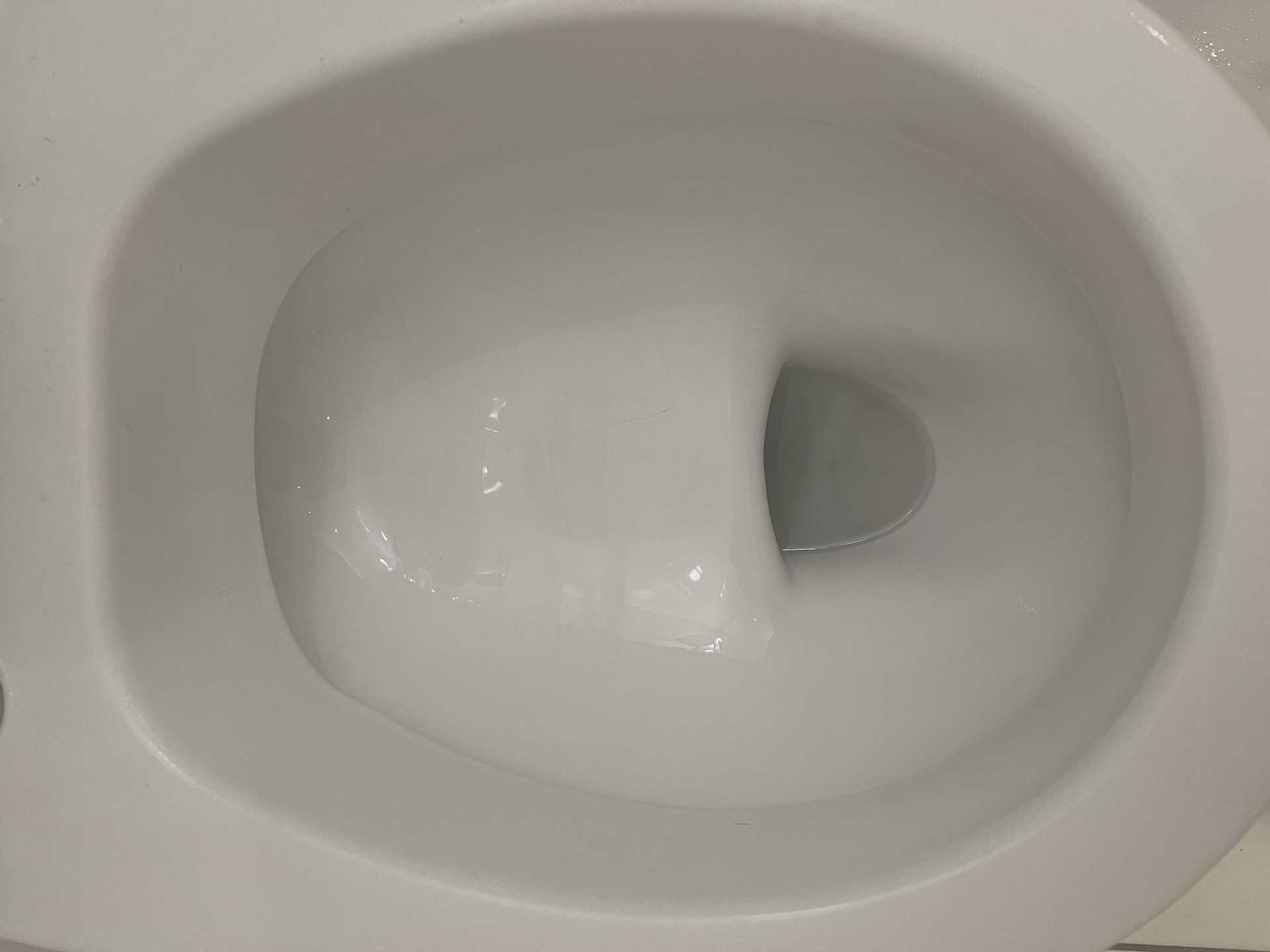 Makellos sauberes WC nach NordFlut Grundreinigung